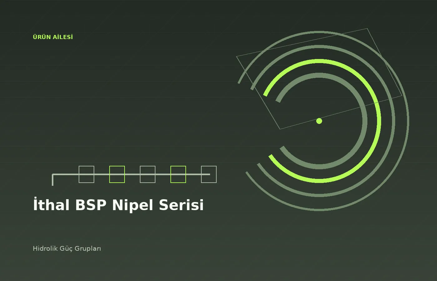 İthal BSP Nipel Serisi