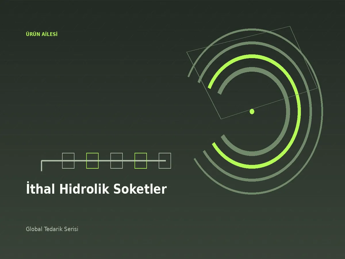 İthal Hidrolik Soketler