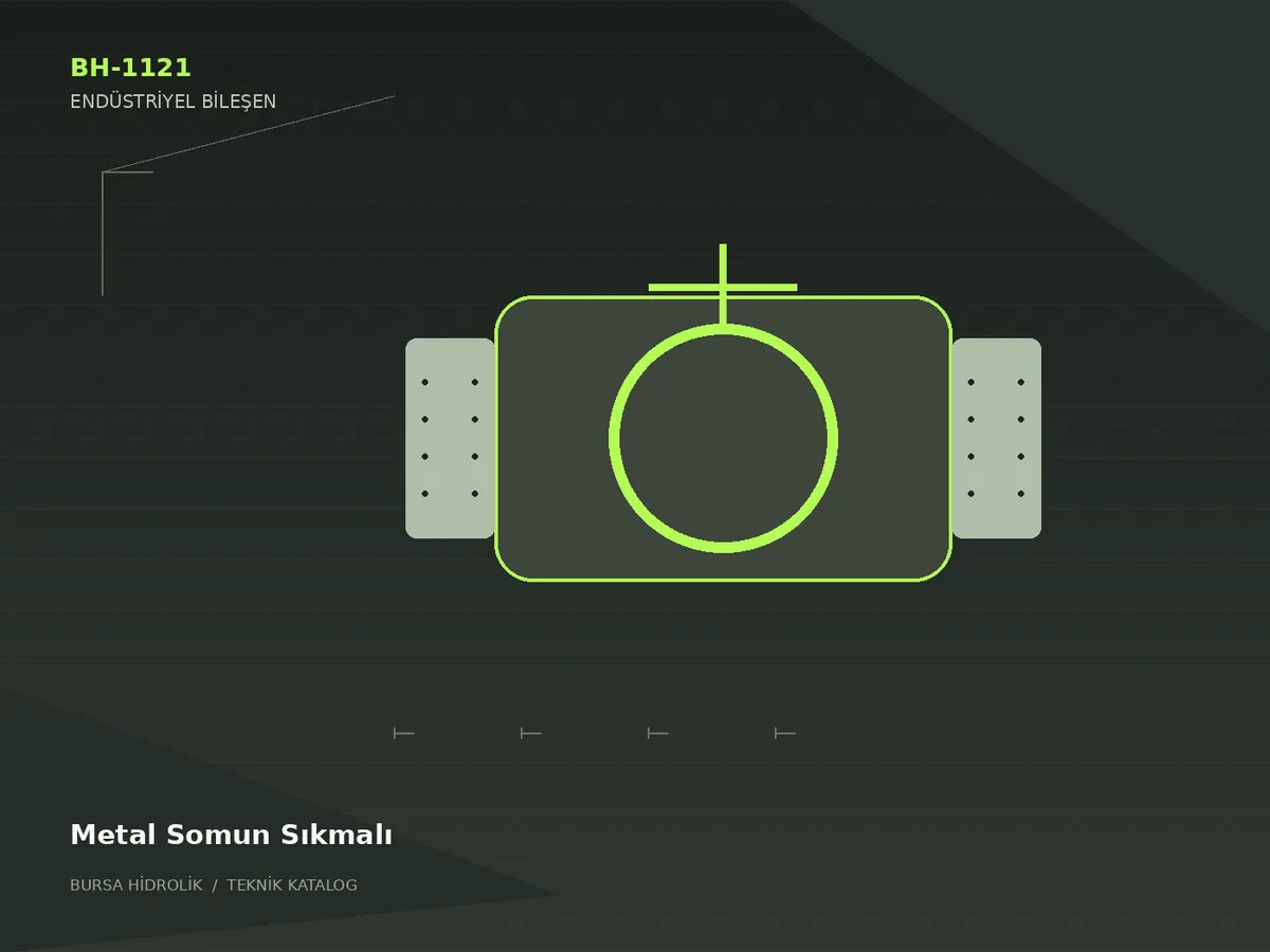 BH-1121 Metal Somun Sıkmalı