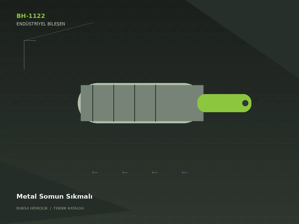 BH-1122 Metal Somun Sıkmalı