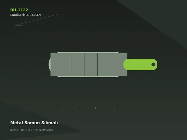 BH-1122 Metal Somun Sıkmalı