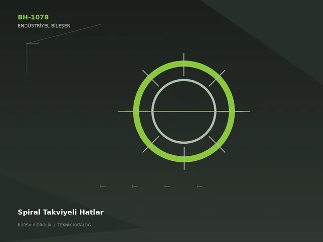 BH-1078 Spiral Takviyeli Hatlar